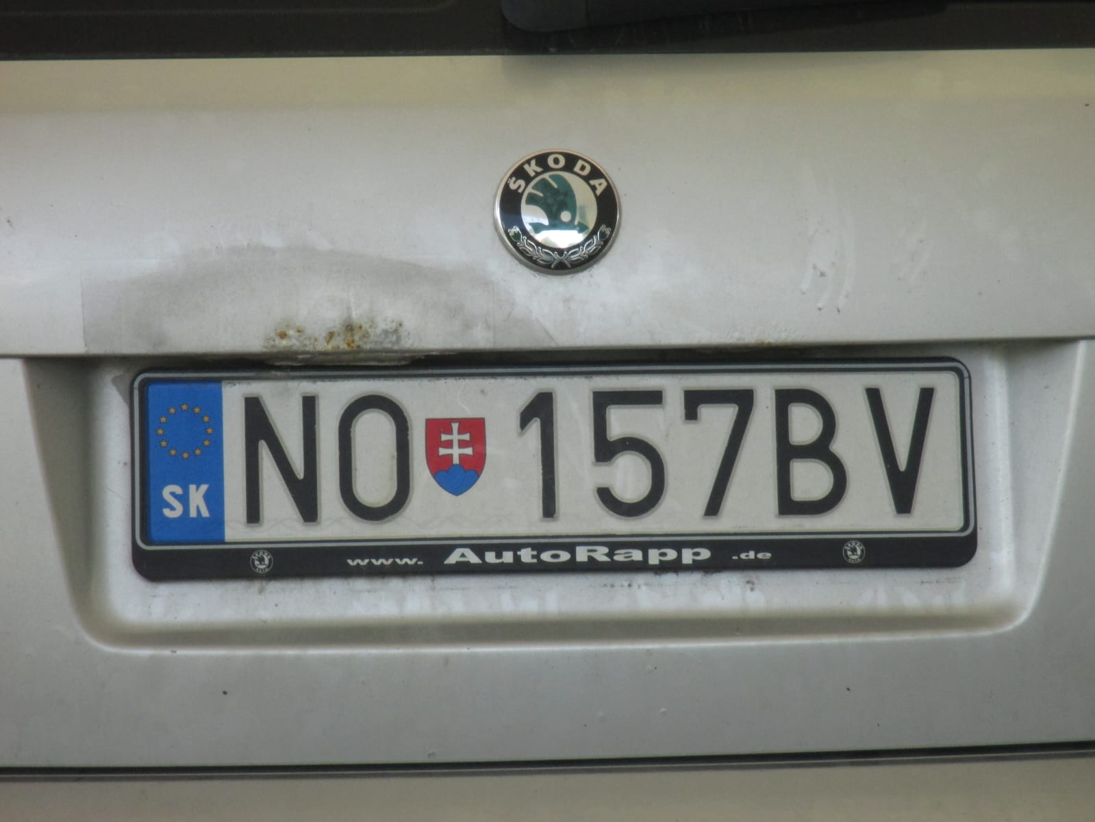 Targhe nel mondo (Slovacchia)