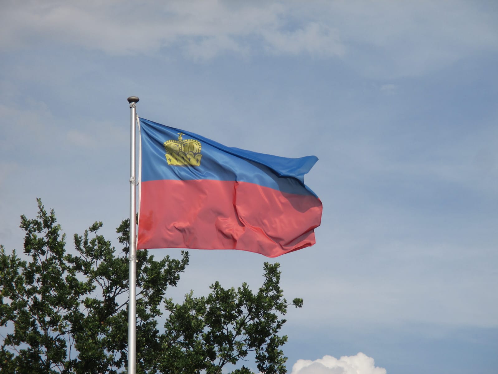 Bandiere nel mondo (Liechtenstein)