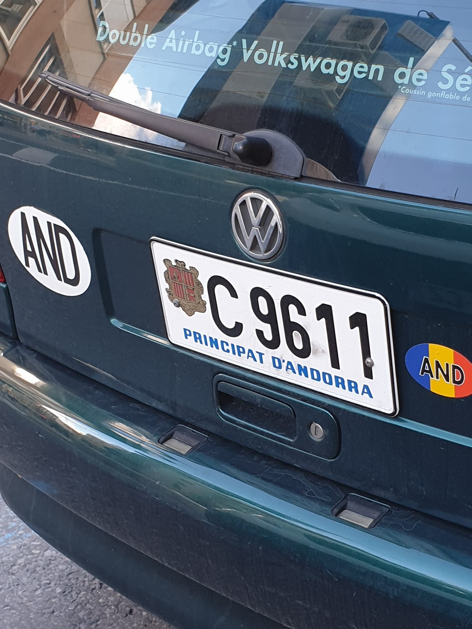 Targhe nel mondo (Andorra)