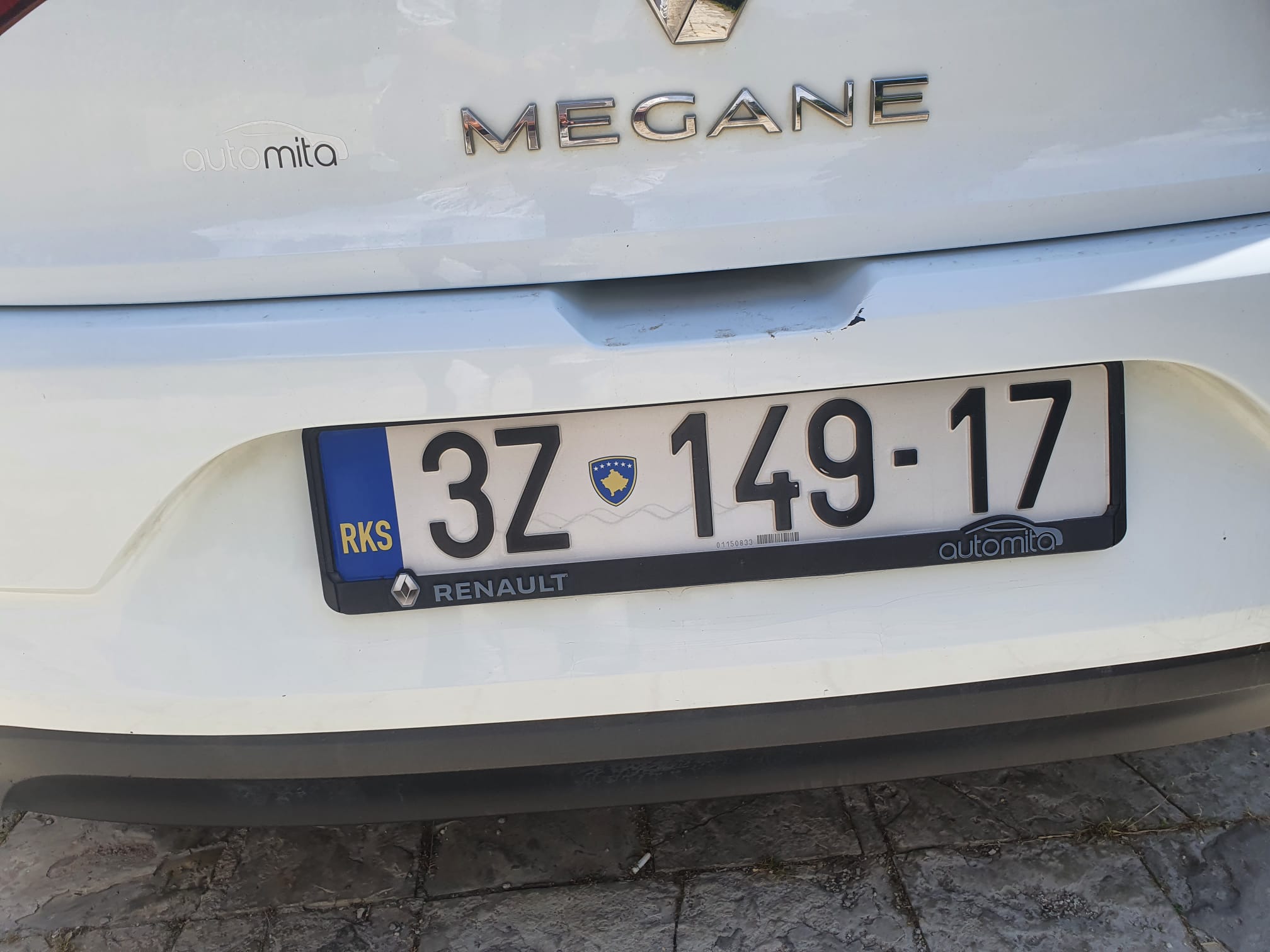 Targhe nel mondo (Kosovo)